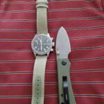 Back to work Monday. . . Militado Chronograph and Civivi Baby Banter