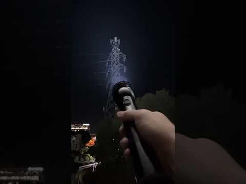 Nighttime Beamshots: Lumencraft Maglite