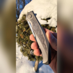 Calypso full custom knife by AG knives