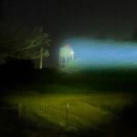 City Built a New Dark Road, Perfect For New Beamshots - Weltool W3 Pro Tac & T2 Tac 600meters Plus - Water Tower, Cell Tower