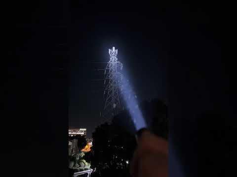 Nighttime Beamshots: CWF Mini Turbo SFT-25r 5000k (Camo: Convoy T6 SFT-25r 5000k 5A)