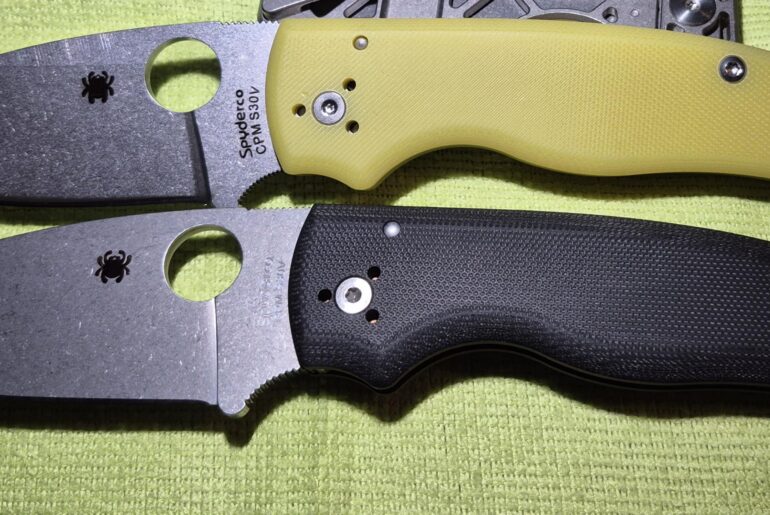 New Scales! Shaman S30V with new Wood Scales