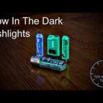 Glow in the dark flashlights.