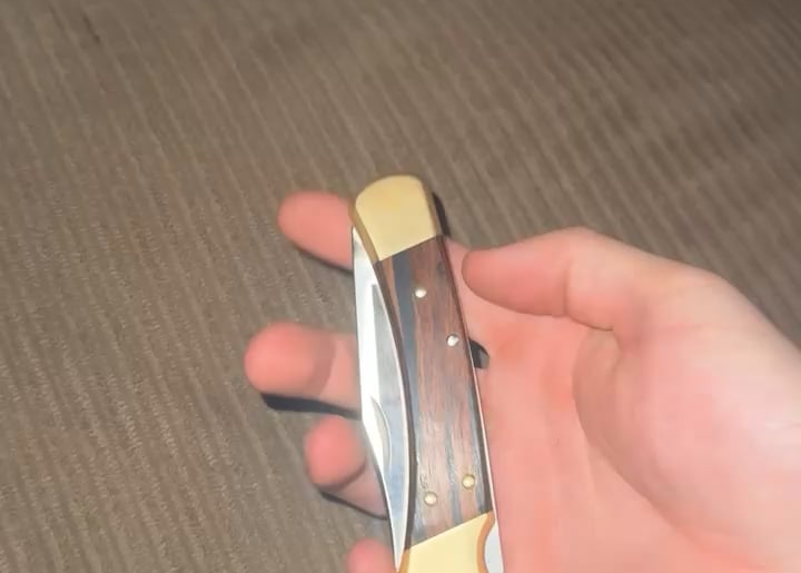 Dads old buck 110 from 1998