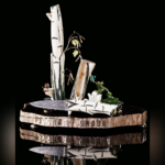 Cabinet composition Russian fairy tale The Frog Princess