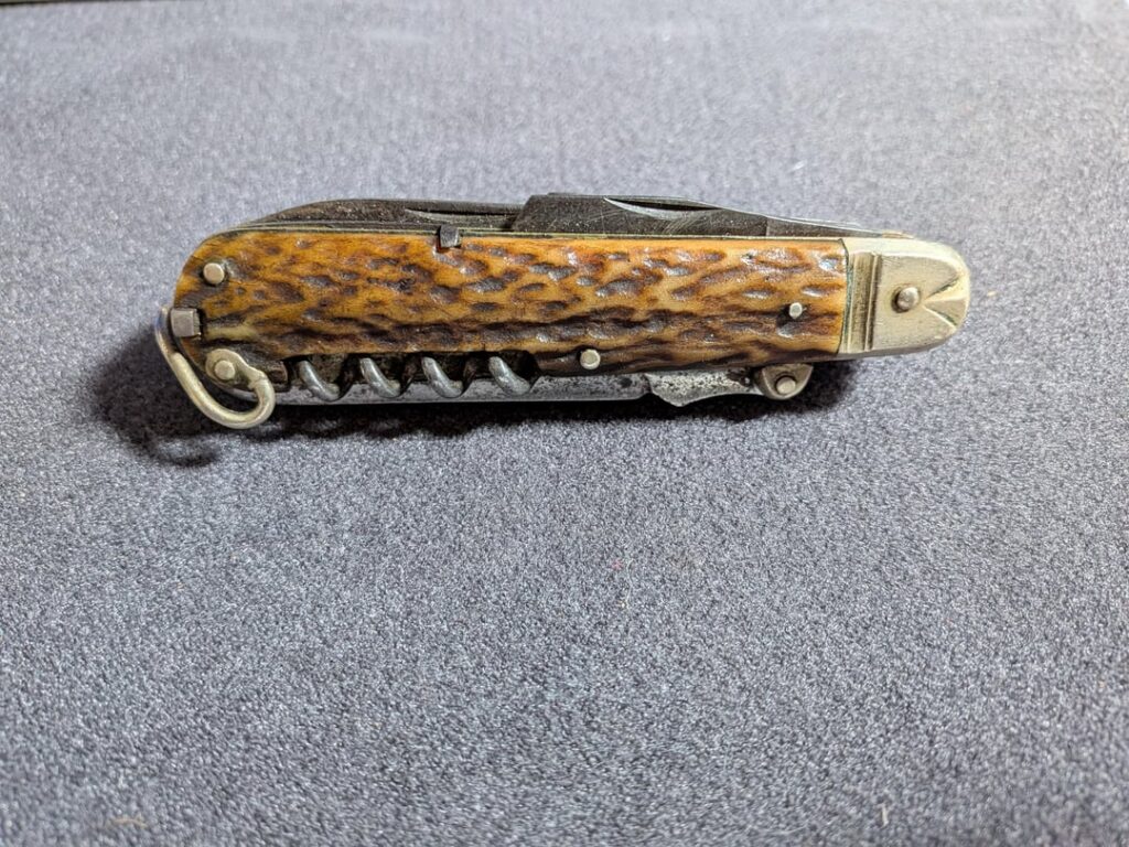 Old multi tool pocket knife.