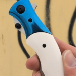 CRKT Ritual knife on winter