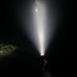 First Hank Emisar D4SV2 sst20 6500k lume x1 SS bezel cyan