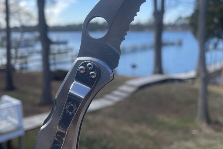 This is a Spyderco Harpy