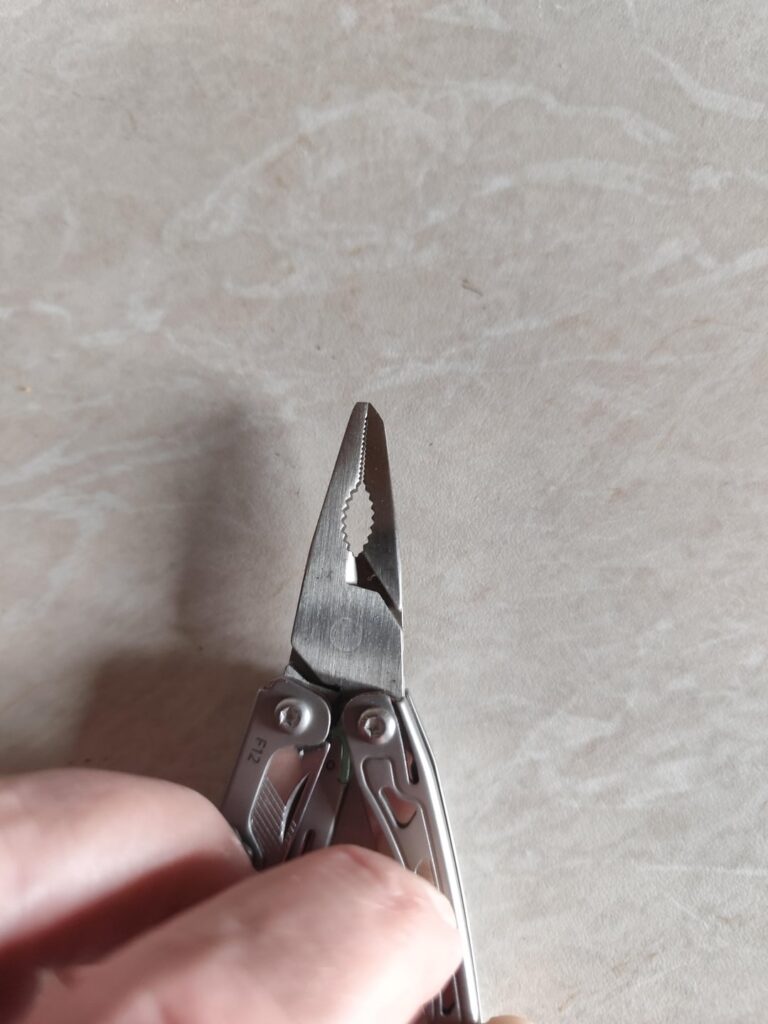 A small mod on plier tips and file.