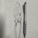 Playing around with the idea of knife designing. This is my first attempt. So Is this realistic in terms of being physically possible? Does it seem practical or useful? Most importantly do you like the design.