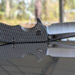 Quick Ti scale upgrade and she's a whole new knife