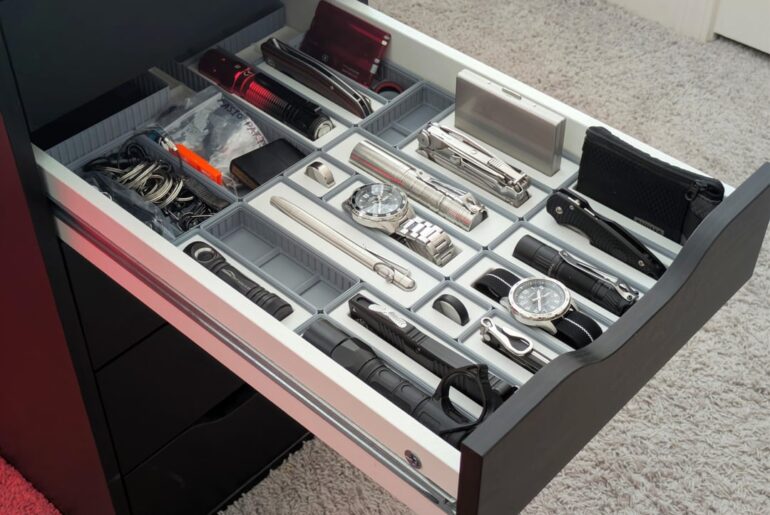 The EDC drawer is coming together.