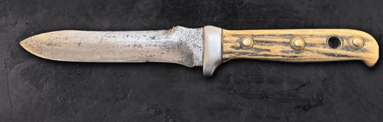 Help my friend identify his late father's knife