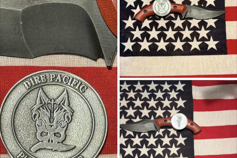 Dire Pacific Knives War Pig Blade - War Pig Wednesday