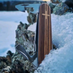 Winter timelaspe with the Victorinox Spartan rocking Zebrawood scales.