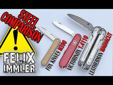 Felix Immler tests edge retention, SAK vs Arc Magnacut vs M390. pretty surprising results, imo