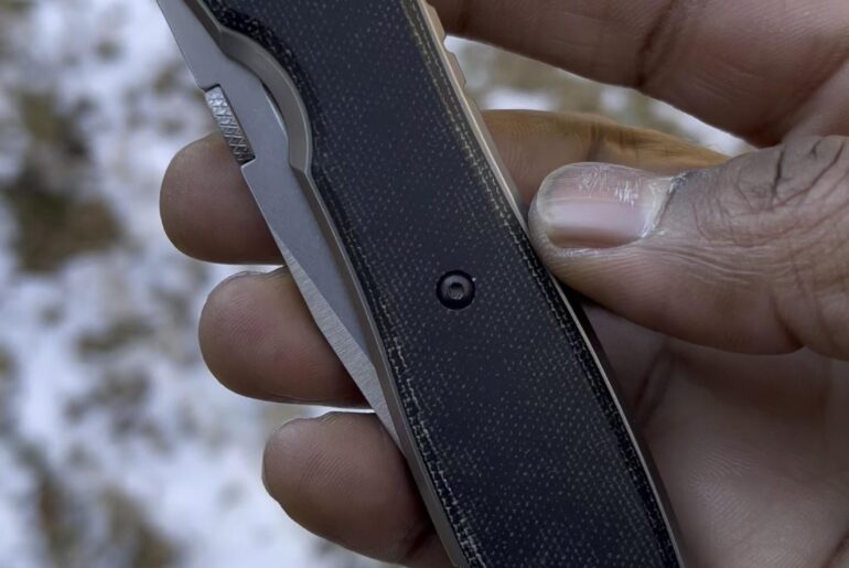 Quiet confidence in Ti & Micarta