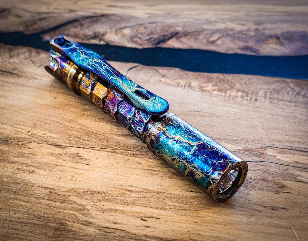 Some Reylight Krystal Mini Ti customization 🔥