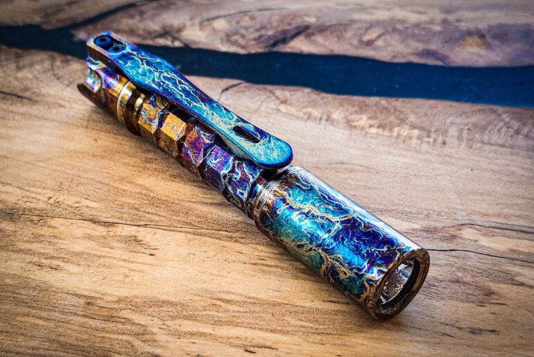 Some Reylight Krystal Mini Ti customization 🔥