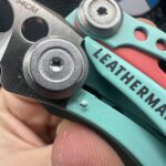 Skeletool arrived with a bump on the blade holder