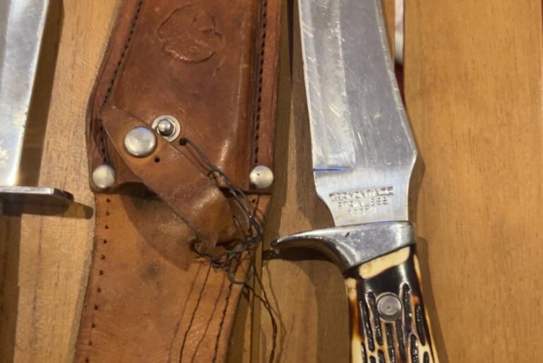 Some of my fathers Brazilian knives