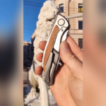 Shirogorov F95NL Canaito wood S90V MRBS knife