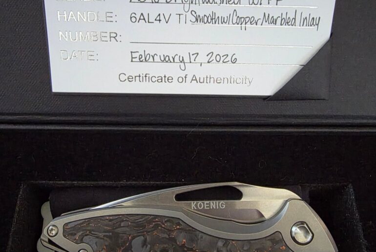 NKD. Mini Arius (Copper Marbled Inlay)