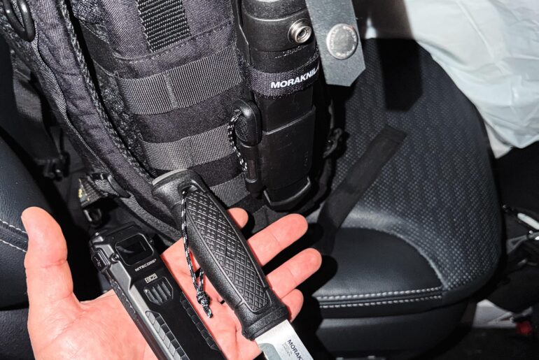 Always on my backpack