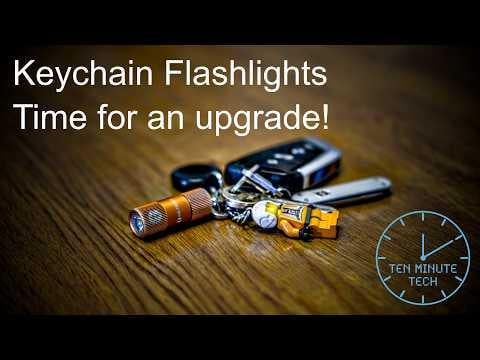Keychain Flashlights - a comparison.