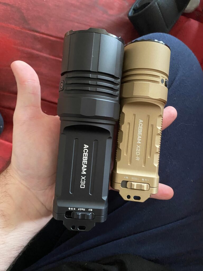 Acebeam X30: NLD & disassembly