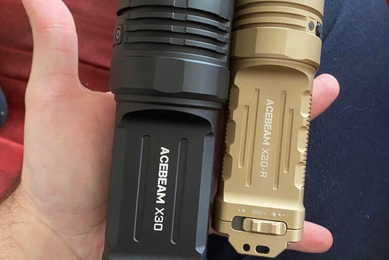 Acebeam X30: NLD & disassembly