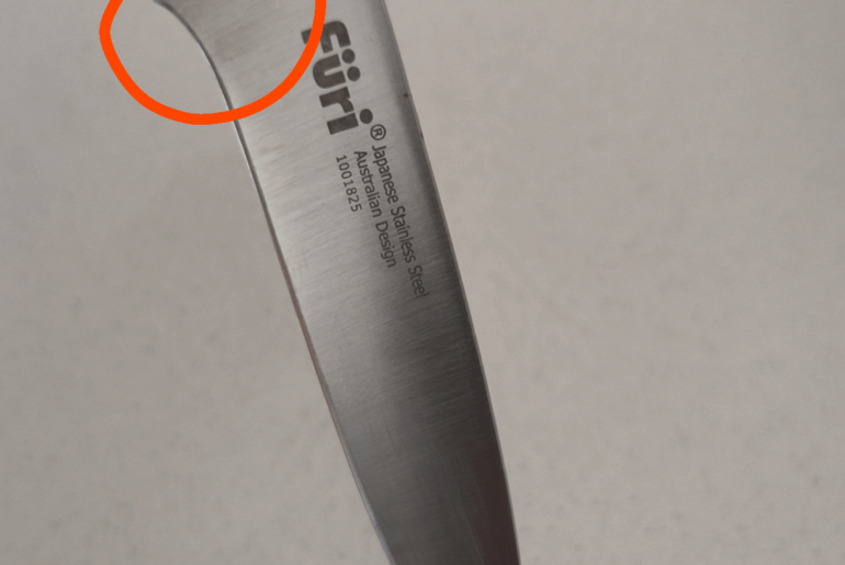 What do you call this curve and why would a knife have a shape that makes it impossible to sharpen the entire bevel on a normal stone?