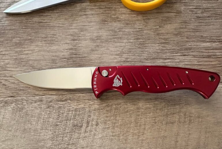 Finally got my first “premium” knife (Piranha P1)