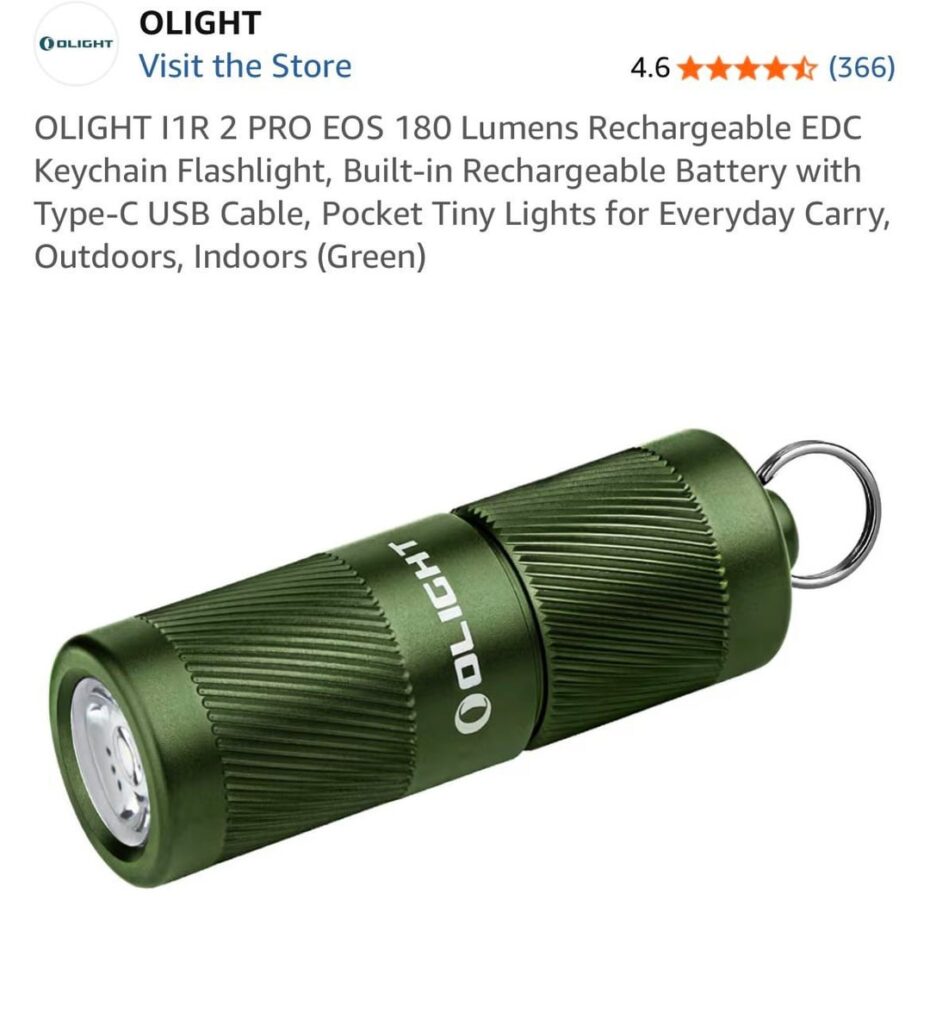 Need Help, deciding on key chain flashlight. Olight vs RovyVon