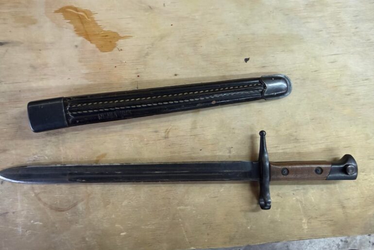 Need help ID’ing my Great Uncle’s WWII bayonet he brought home from Europe.