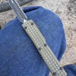 Today’s work carry, microtech ultratech.