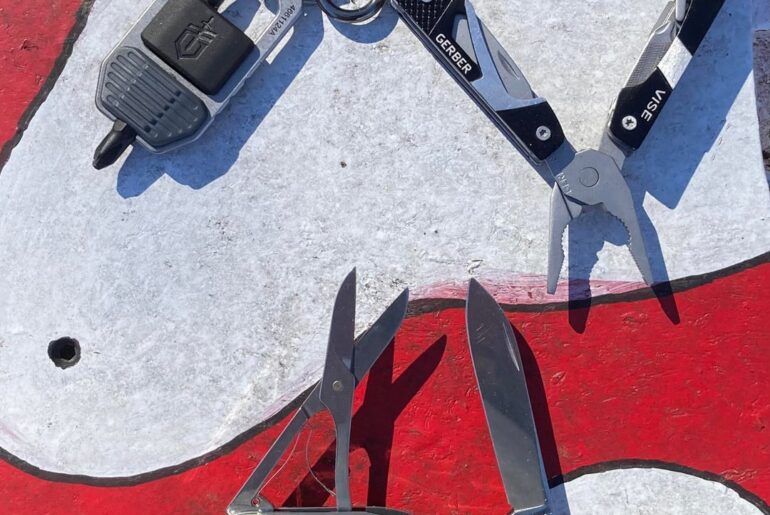 Trying out the Gerber Vise and Gerber Driver. I’ve had them setting in a drawer for along time decided it would let them have a chance.