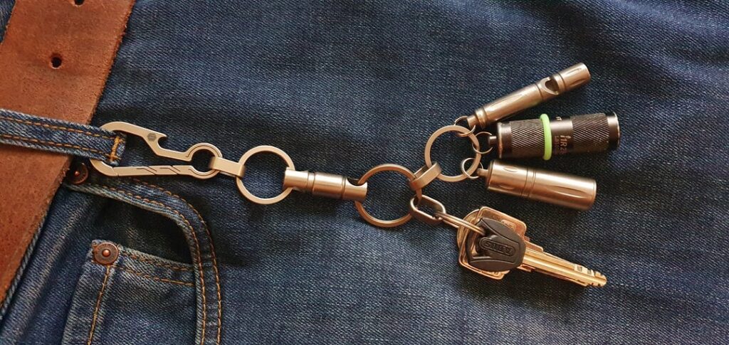 How I carry my keys with me