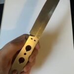 New handle on benchmade 202 leuku