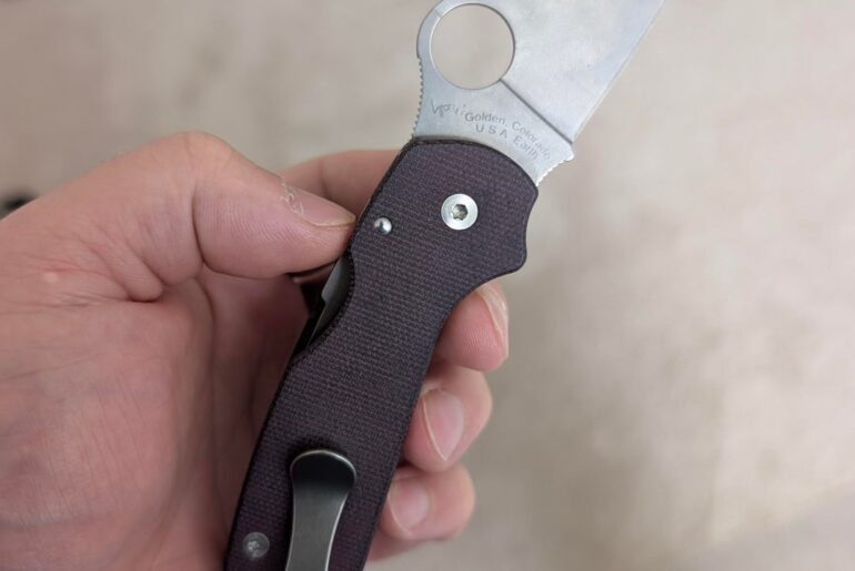 15V Para 3 with Dragons Blood Micarta
