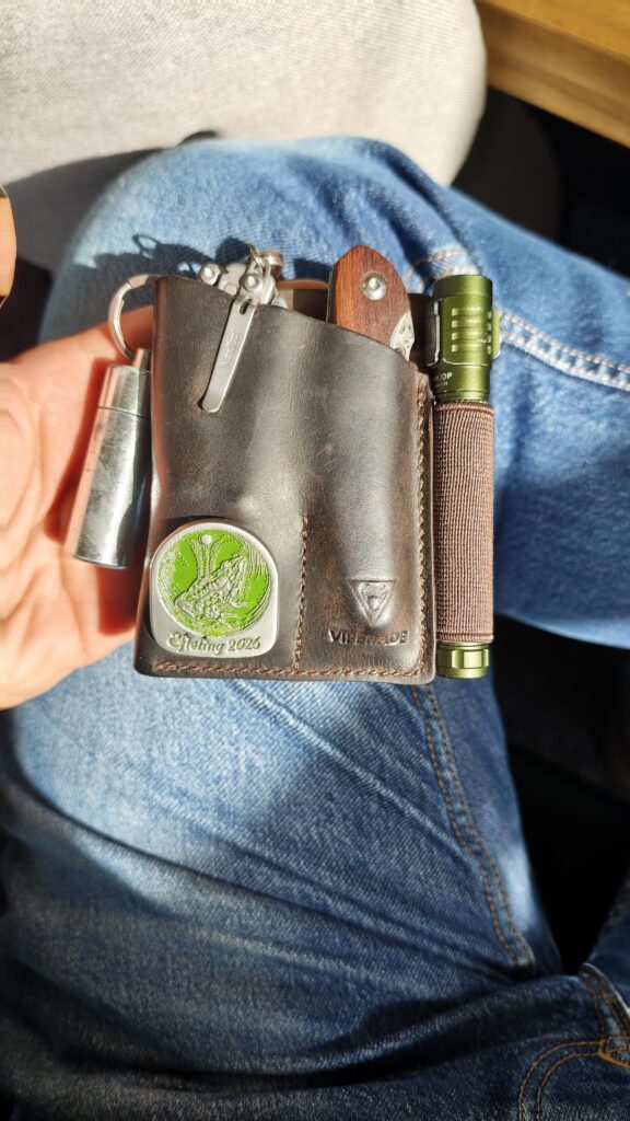 My humble pouch of stuff.