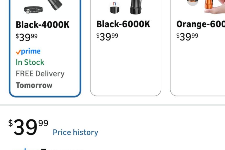 Wurkkos HD10 is on sale on Amazon. It's an awesome little light with Anduril 2.0. I'm in the USA, so the price may vary if you're not in the states.