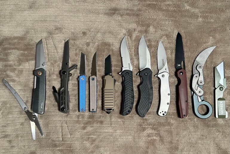 Not a knife collector but this is what I have accumulated over the years, the ones that have made it at least.