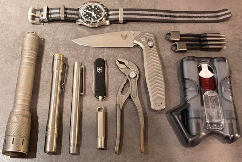 Titanium Titans: My EDC Arsenal