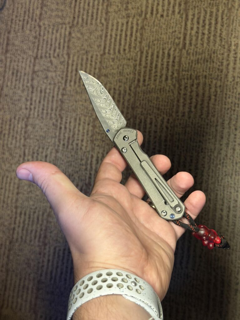 Chad Nichols Damascus x crk sebenza appreciation.
