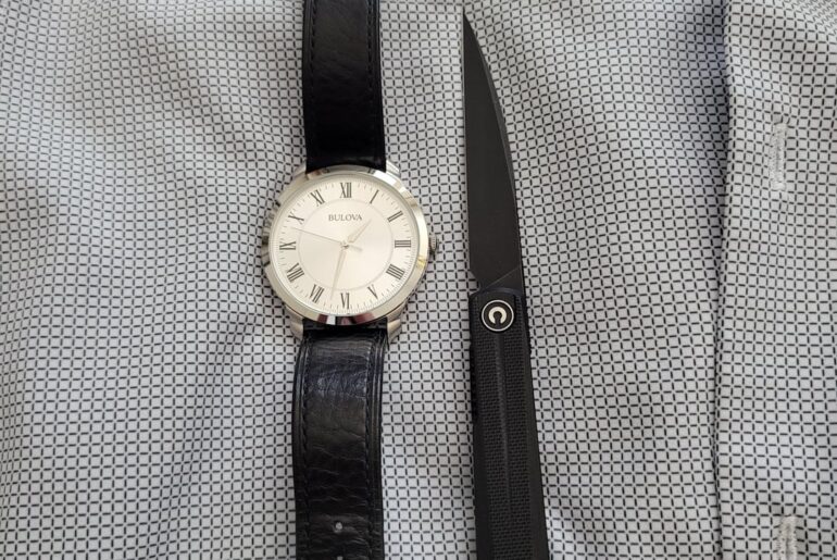 Two for Sunday. . . Bulova Dress Watch and Civivi Clavi. . . Timex Expedition and Remette Canyon