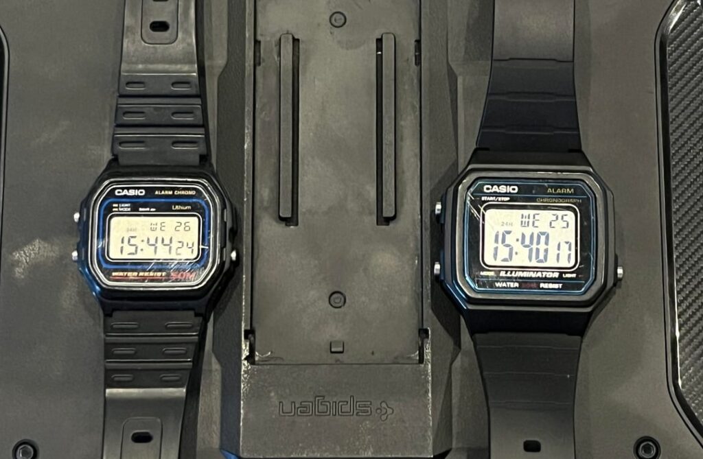 Casio W217H is a better EDC than the F91W/W59