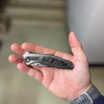 New titanium thumb studs on my ZT 0470.