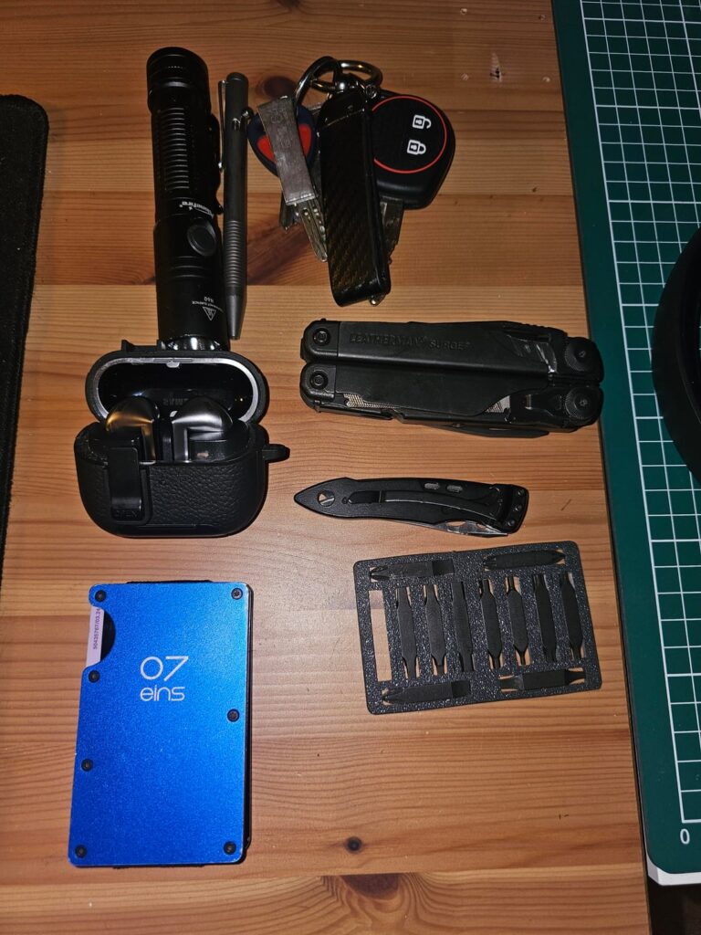 Rate my edc (dutch machinist and volunteer first responder)